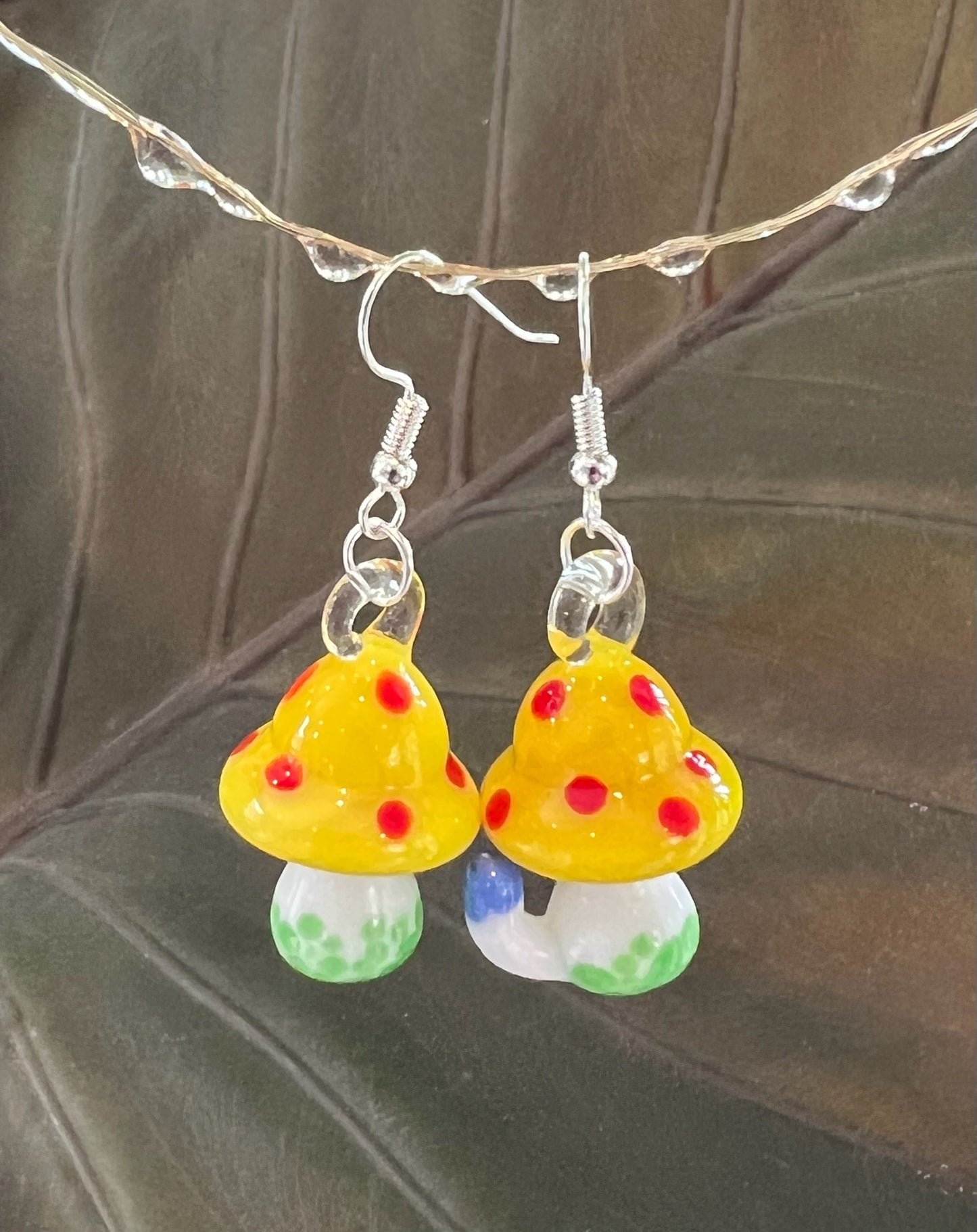 Mushroom Earrings