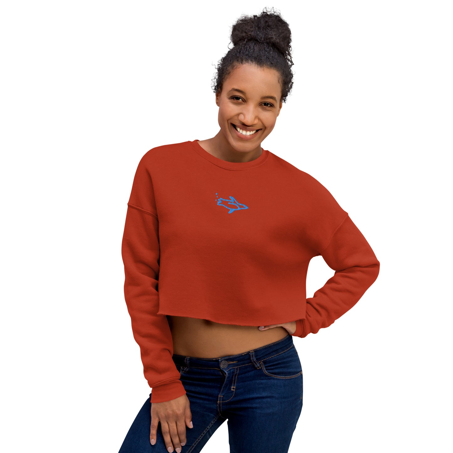 Penguin Crop Sweatshirt