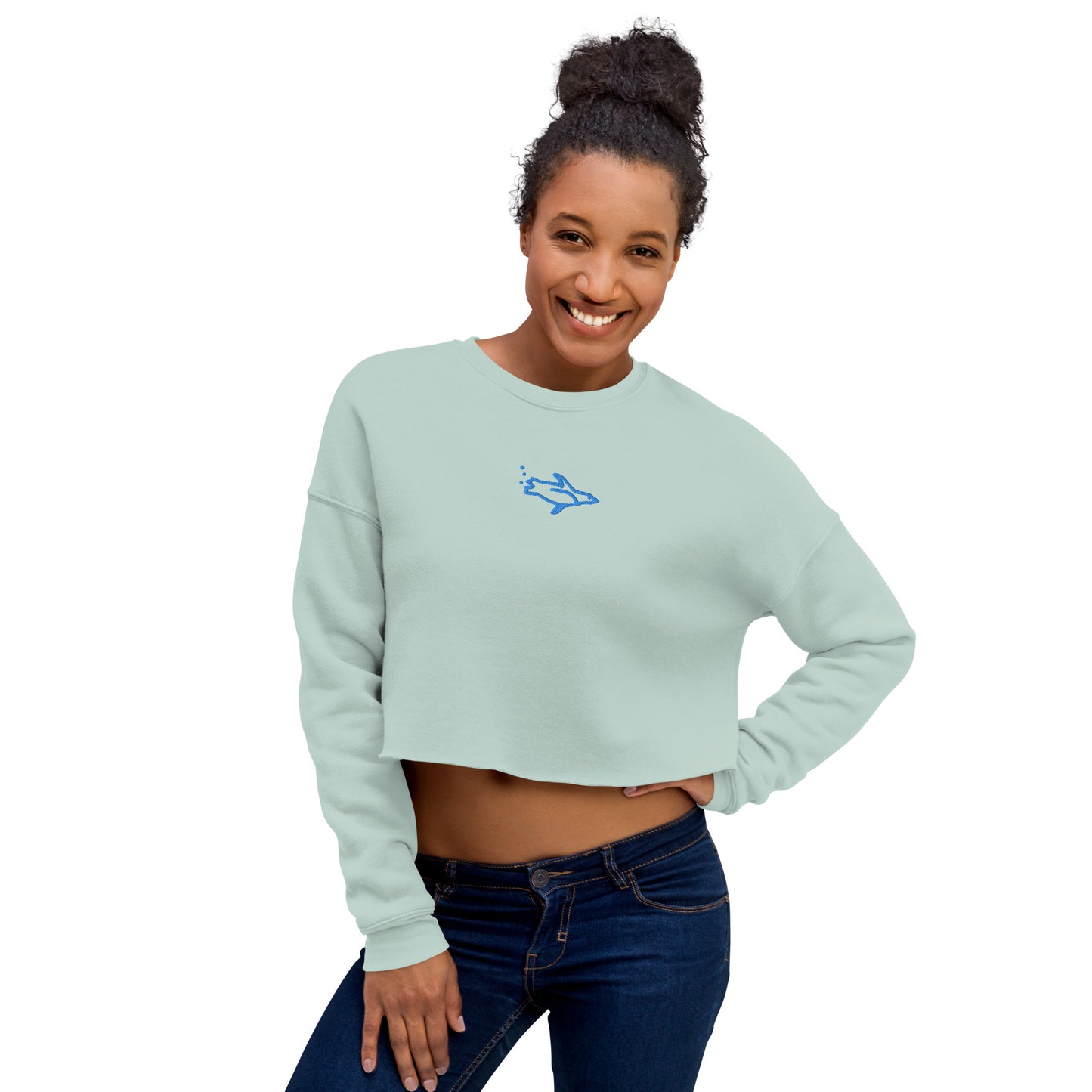 Penguin Crop Sweatshirt