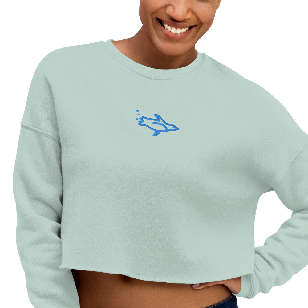 Penguin Crop Sweatshirt