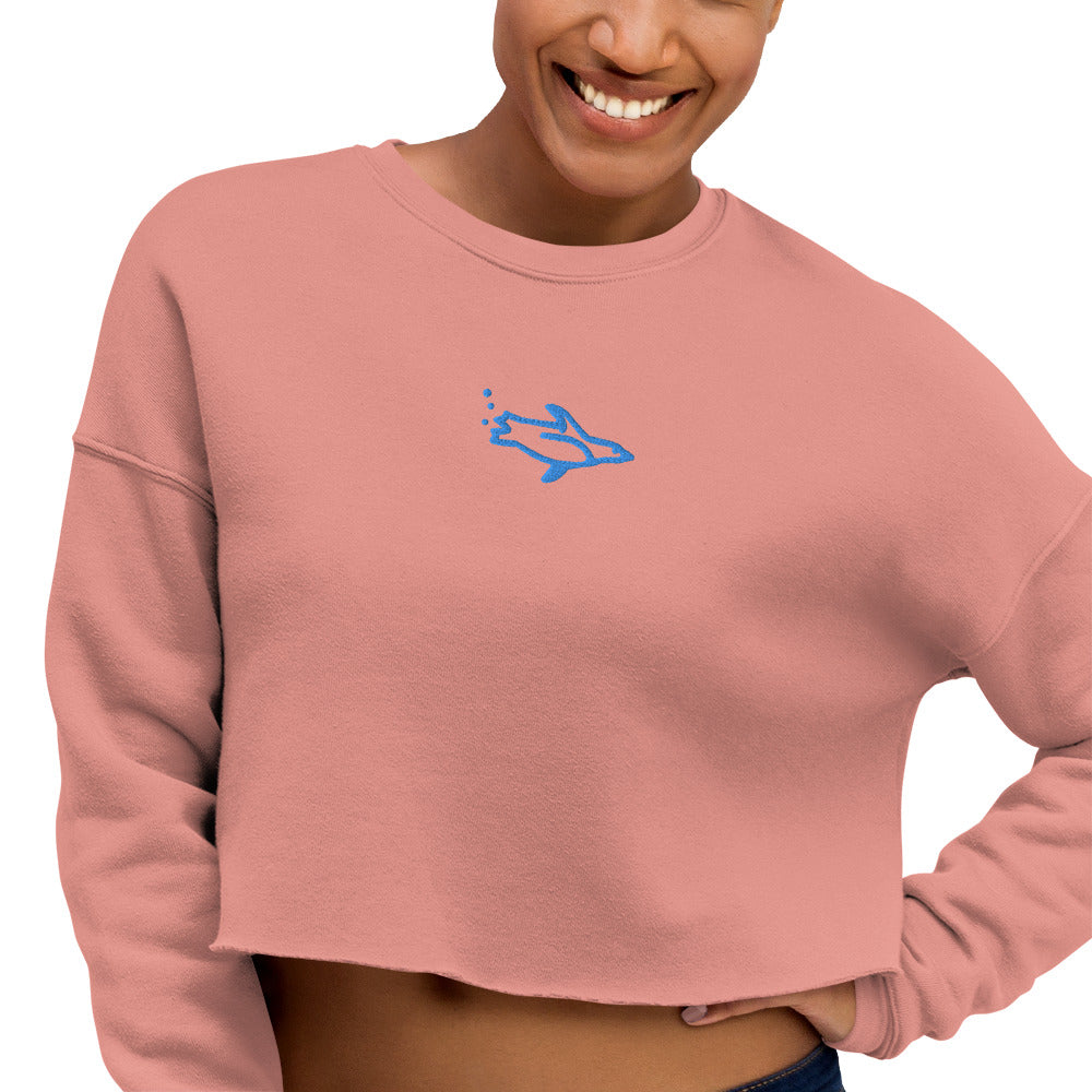 Penguin Crop Sweatshirt