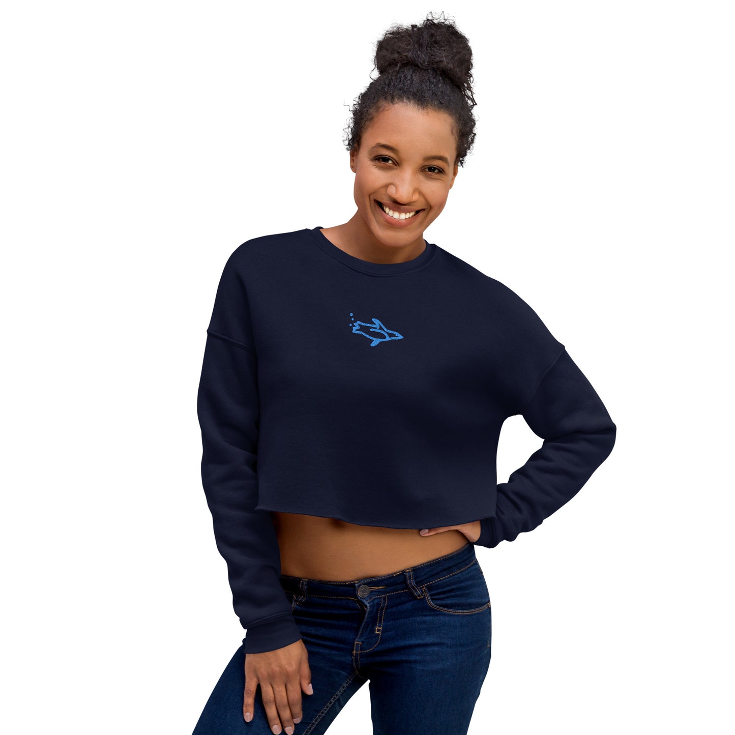 Penguin Crop Sweatshirt